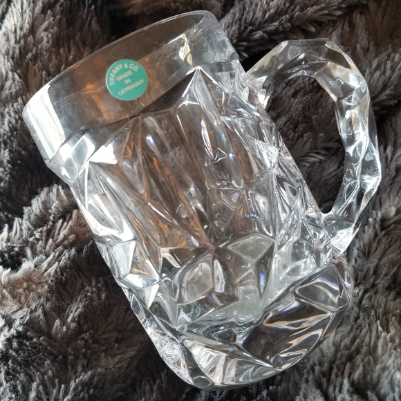 Tiffany & Co. Dining Tiffany Co Crystal Beer Mug Stein